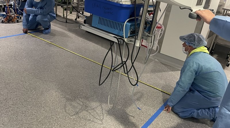 Healthcare facility flooring